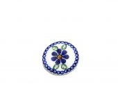 butterfly with magnet - Polish pottery